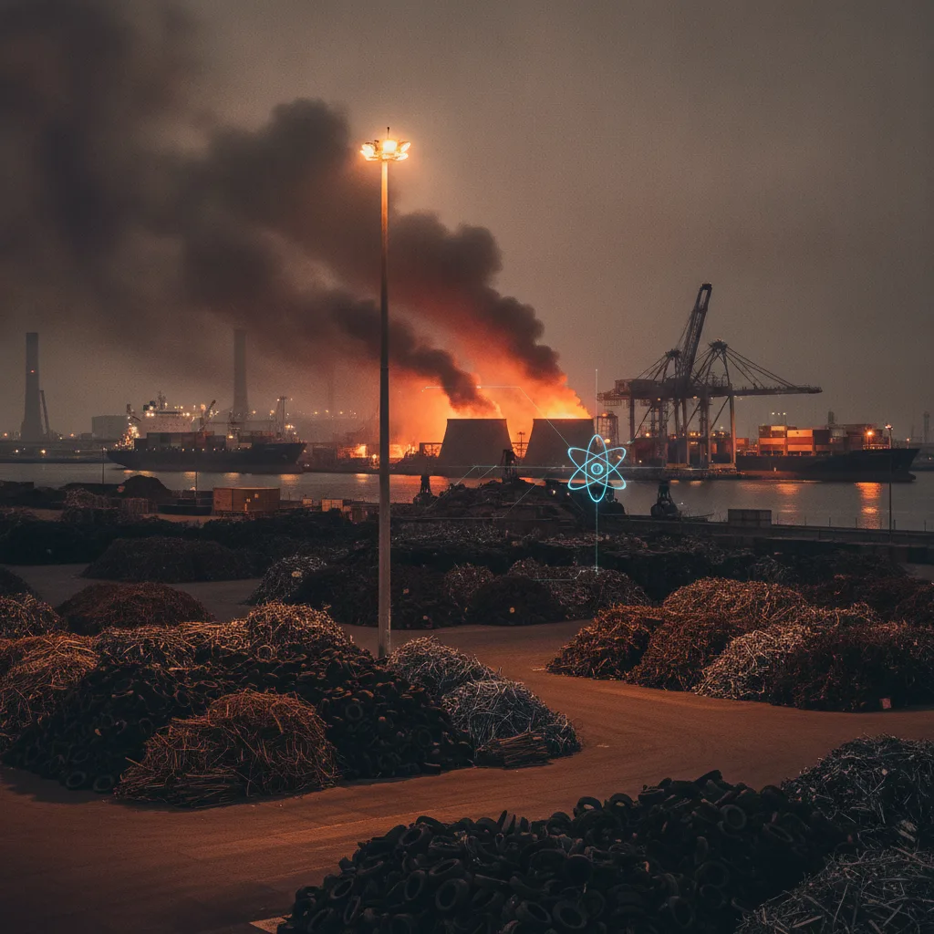 Editorial illustration — Google's Nuclear Bet: What Gulf Industrials Must Know