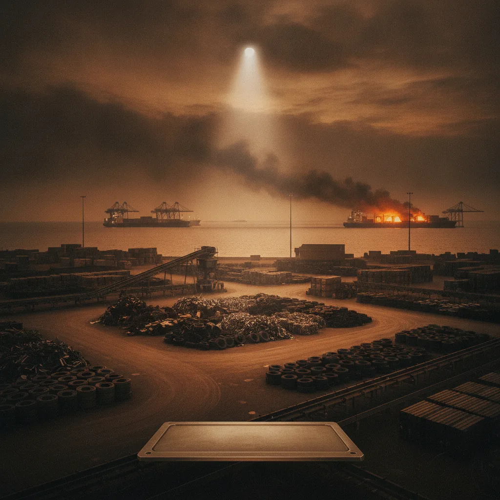 Editorial illustration — Record Ocean Heat: What It Means for Gulf Industry